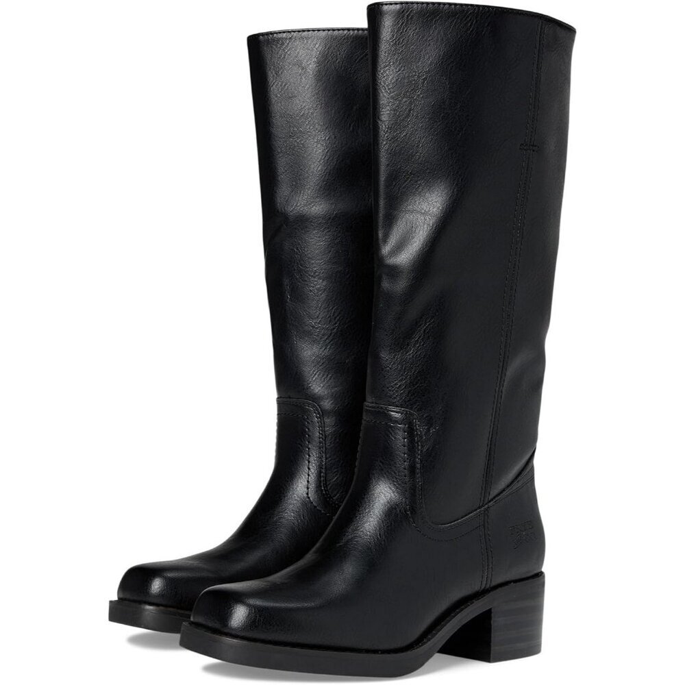 Women's Black Miranda Tall Leather Boots - Elegant, Comfortable, and Trendy